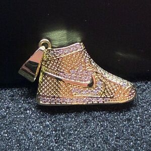 Gold Plated Sneakerhead pendant